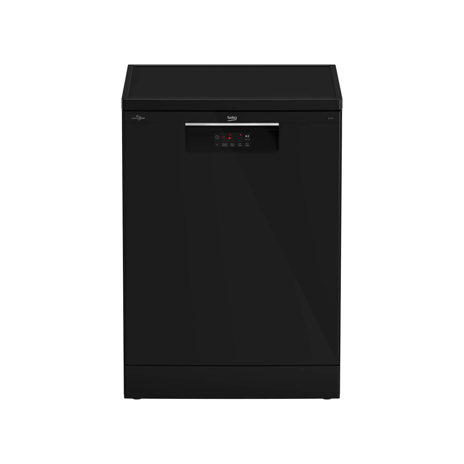 غسالة أطباق بيكو ديجيتال، 14 افراد، 60 سم، اسود - BDFN15420B