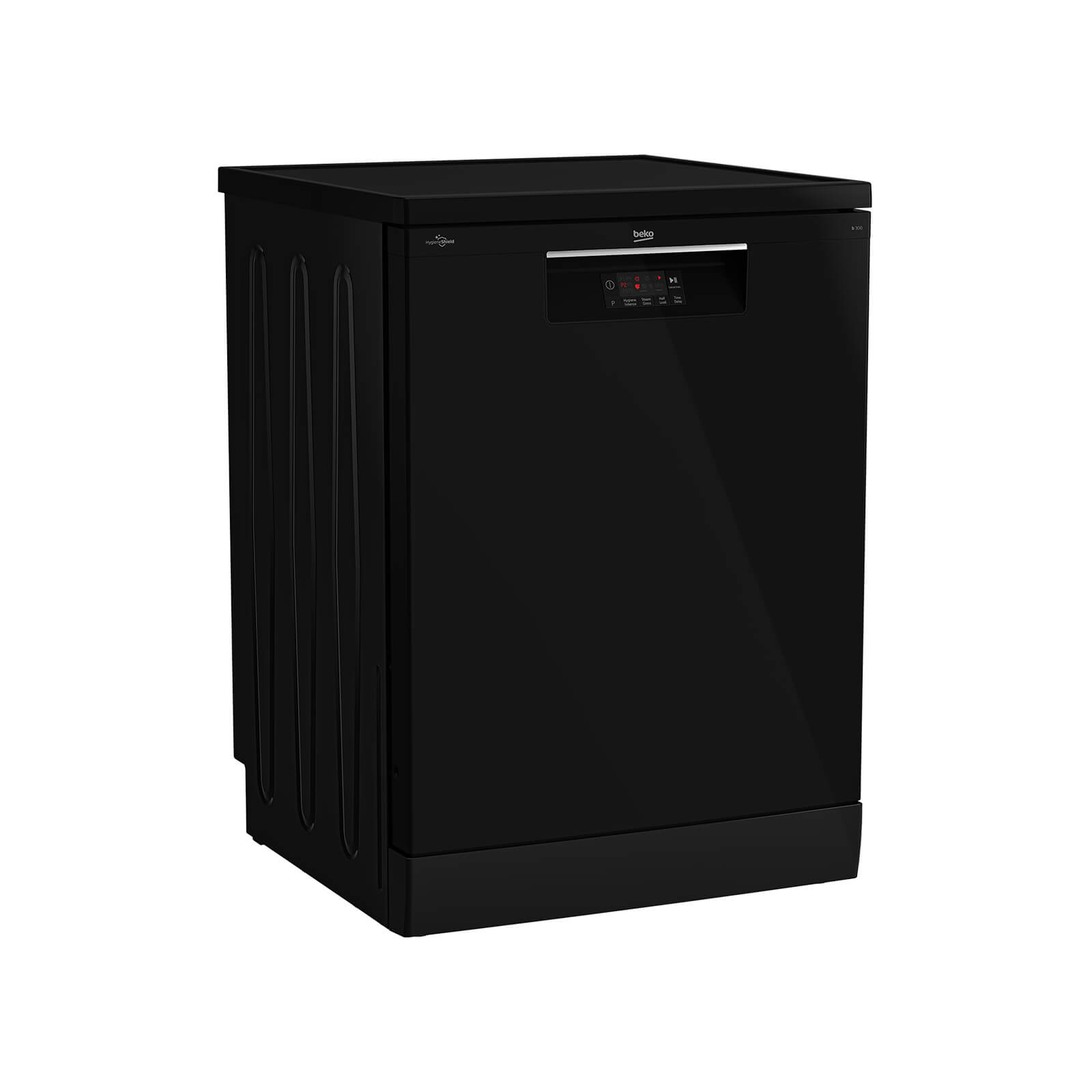 ثلاجة نوفروست بيكو، 314 لتر، اسود - RDNE340K22B