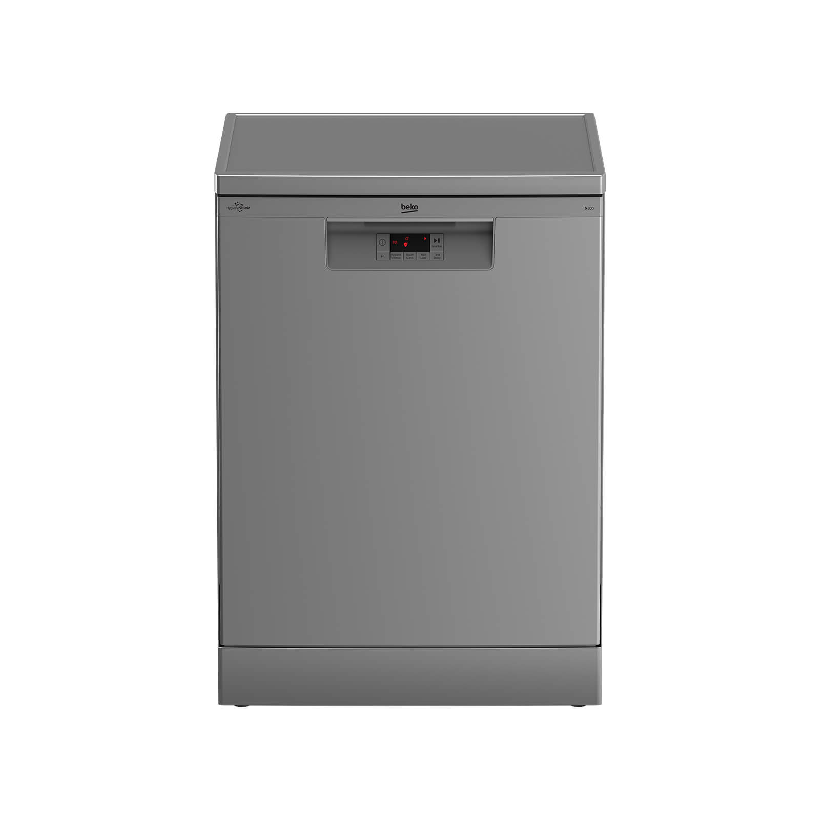 غسالة أطباق بيكو ديجيتال، 14 افراد، 60 سم، فضي - BDFN15420S