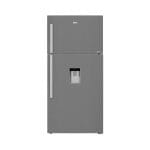 ثلاجة نوفروست بيكو بمبرد مياه، انفرتر، سعة 600 لتر، ستانلس ستيل - RDNE600K20DX