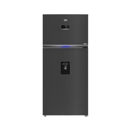 ثلاجة بيكو ديجيتال بمبرد مياه، نو فروست، 650 لتر، 2 باب، ستانلس ستيل - RDNE650E60ZXR