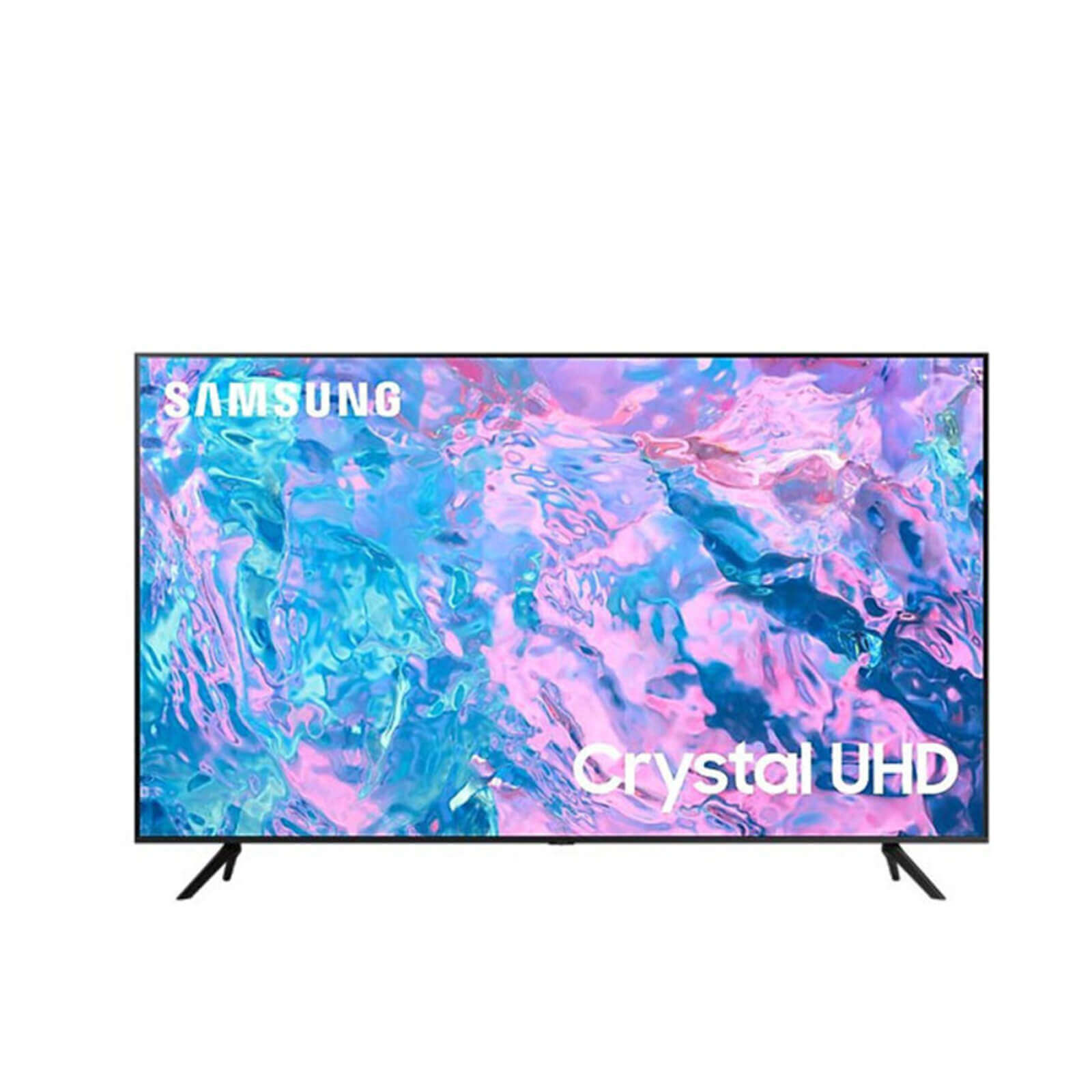 شاشة تلفزيون سمارت سامسونج 65 بوصه LED، بدقة 4K UHD، بريسيفر داخلي – 65CU7000