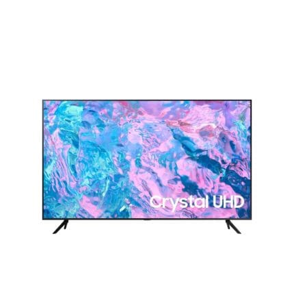 شاشة تلفزيون سمارت سامسونج 75 بوصه LED، بدقة 4K UHD، بريسيفر داخلي – 75CU7000