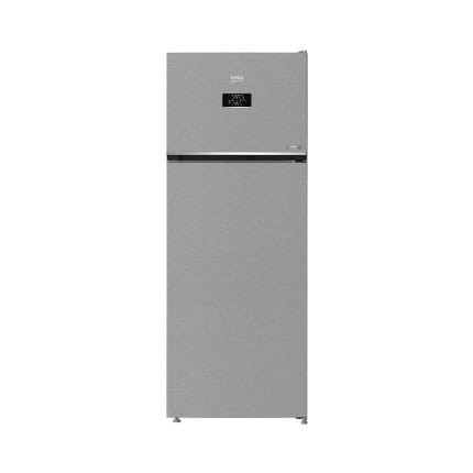 ثلاجة بيكو نوفروست ديجيتال بتقنية الانفرتر، 406 لتر، فضي - RDNE455M20XBIDS