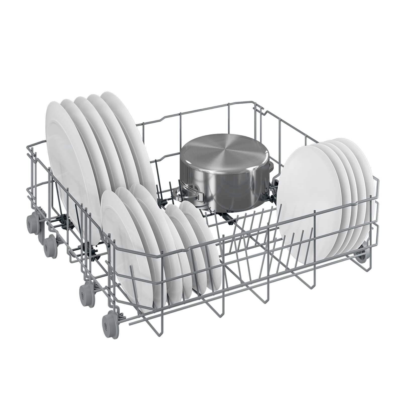 غسالة اطباق بيكو b 300 ديجيتال، 14 فرد، 5 برنامج، اسود - BDFN15421B