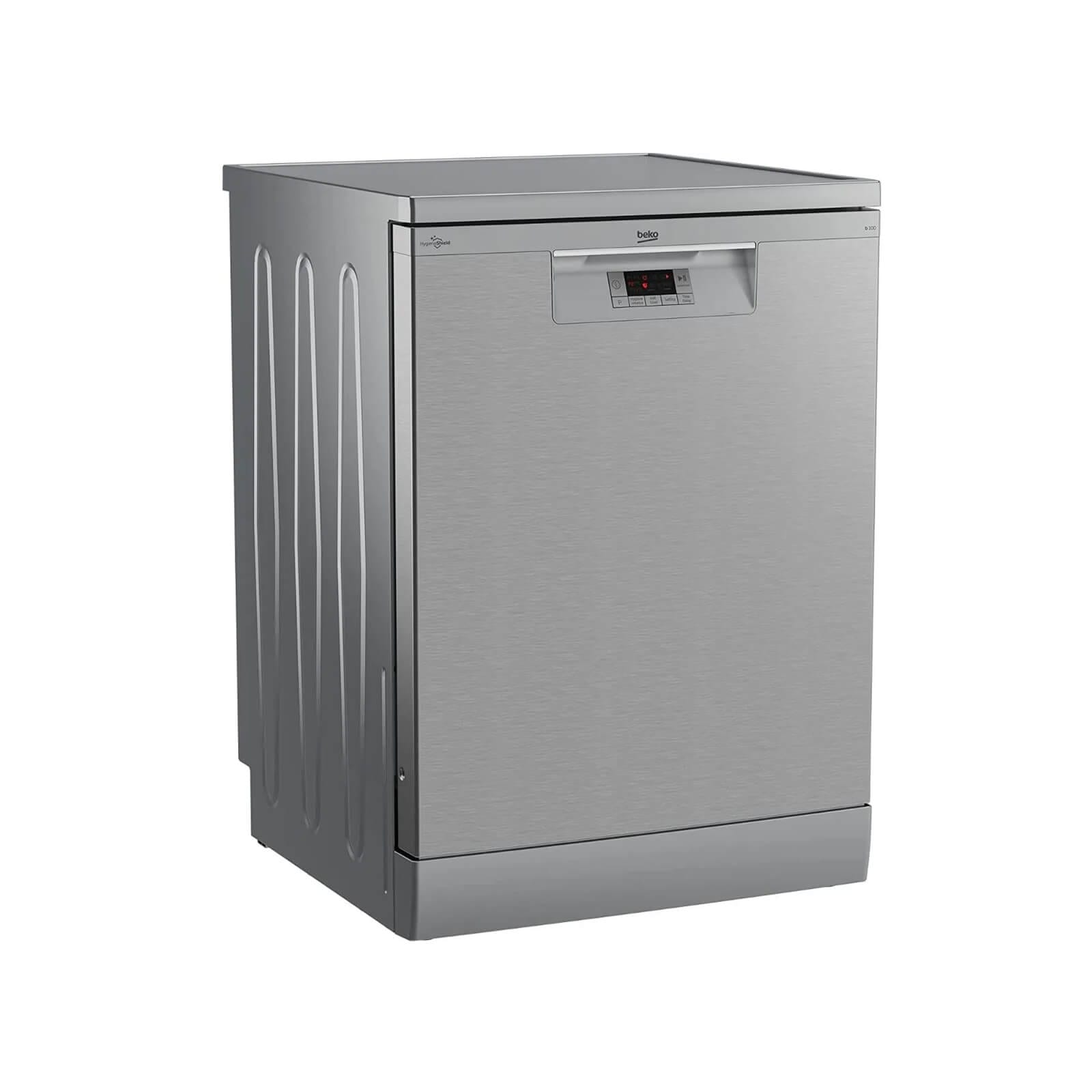 غسالة اطباق بيكو، 14 فرد، 5 برنامج، بيرل اينوكس - BDFN15422X