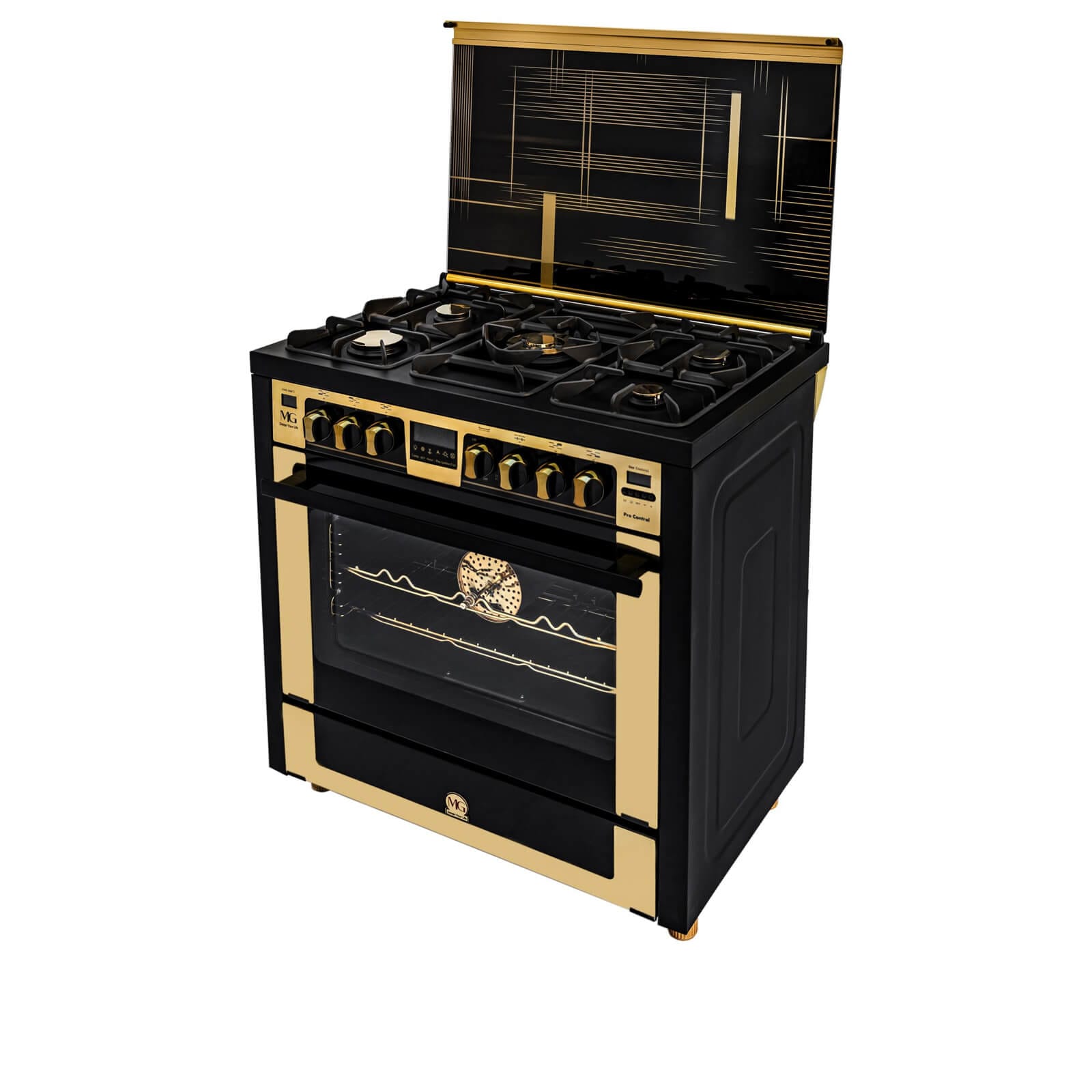 بوتاجاز سمارت برو كنترول تيفال امان كامل 90×60 / Gas Cooker Smart Pro Control Tefal Full Safety 90×60