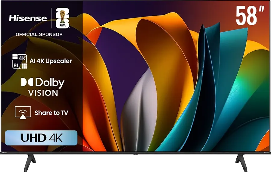 شاشه-هايسنس-سمارت-،-58-بوصه-،-بدقة-4K-،-من-النوع-LED-،-موديل-58A6N