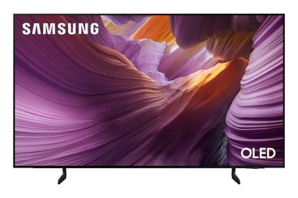 شاشة تلفزيون سمارت سامسونج S85F مقاس 65 بوصه QLED، بدقة 4K UHD، بريسيفر داخلي - QA65S85F